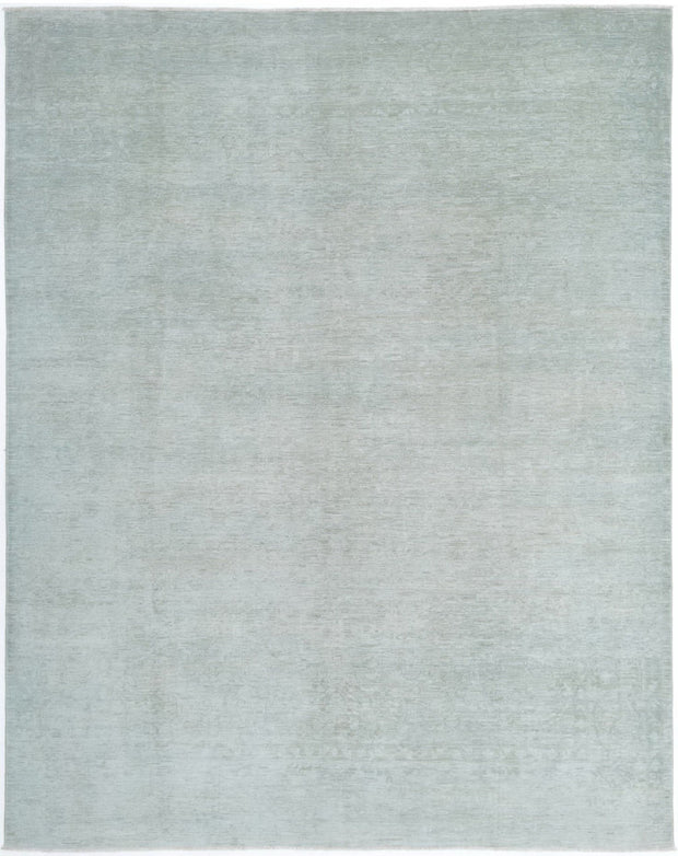 Hand Knotted Overdye Wool Rug 7' 11" x 10' 1" - No. AT39675
