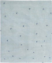 Hand Knotted Overdye Wool Rug 7' 10" x 9' 10" - No. AT14730