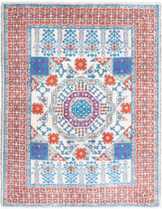 Hand Knotted Mamluk Wool Rug 5' 0" x 6' 4" - No. AT14532