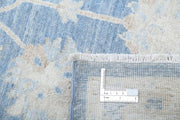 Hand Knotted Serenity Wool Rug 4' 1" x 35' 11" - No. AT69711