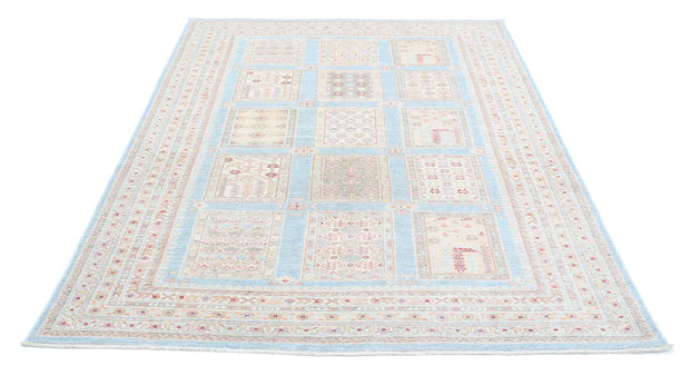 Hand Knotted Serenity Wool Rug 5' 7" x 7' 11" - No. AT71705