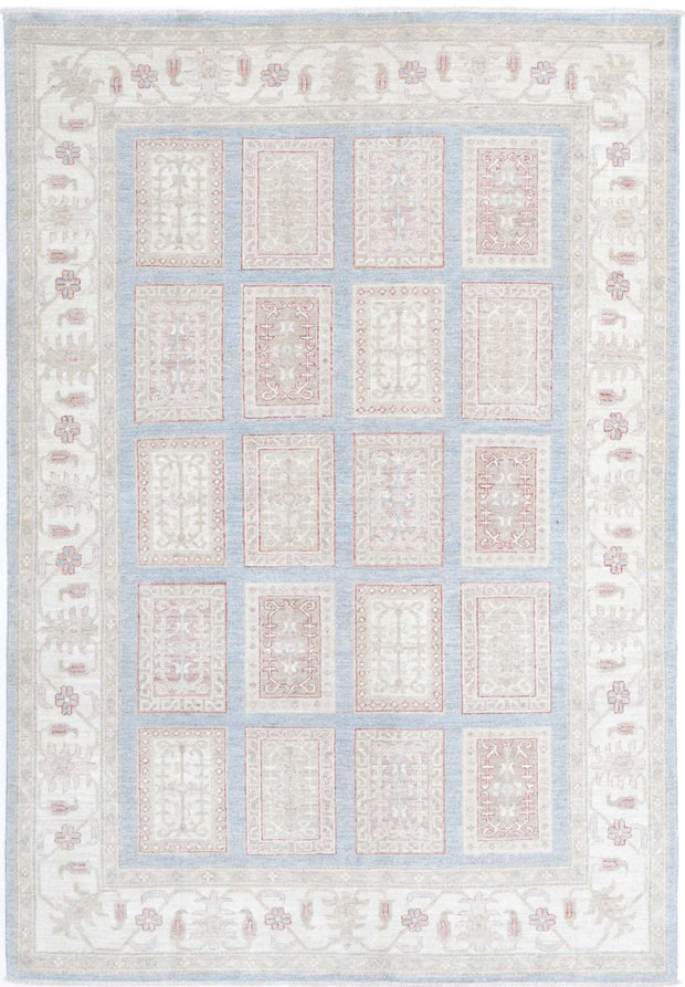 Hand Knotted Serenity Wool Rug 5' 6" x 7' 10" - No. AT31849