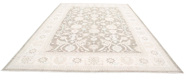 Hand Knotted Serenity Wool Rug 9' 7" x 13' 11" - No. AT55801