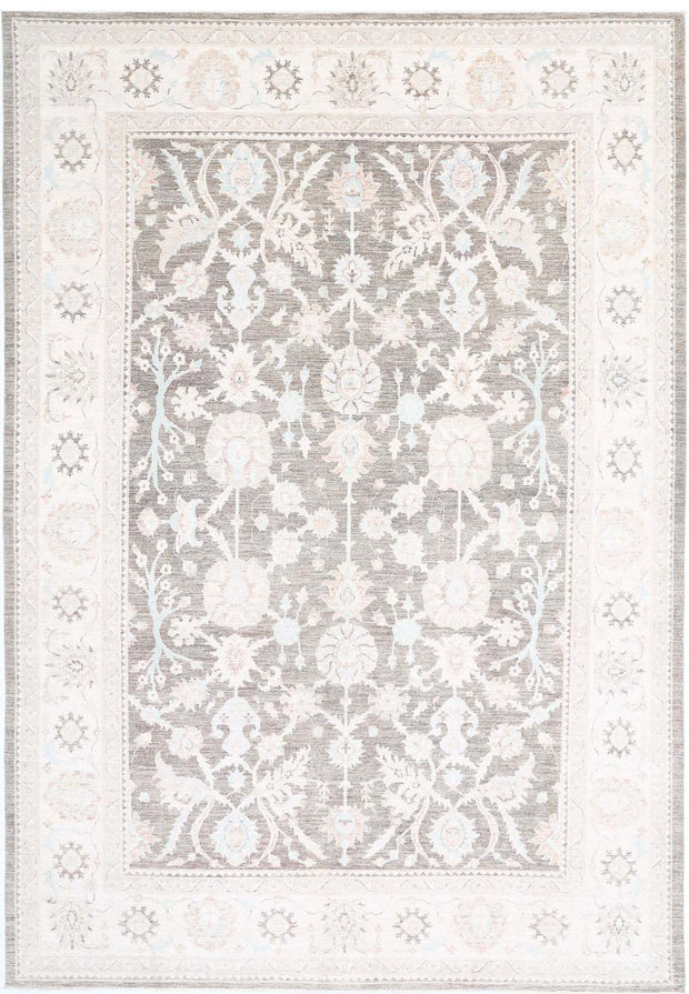 Hand Knotted Serenity Wool Rug 9' 7" x 13' 11" - No. AT55801
