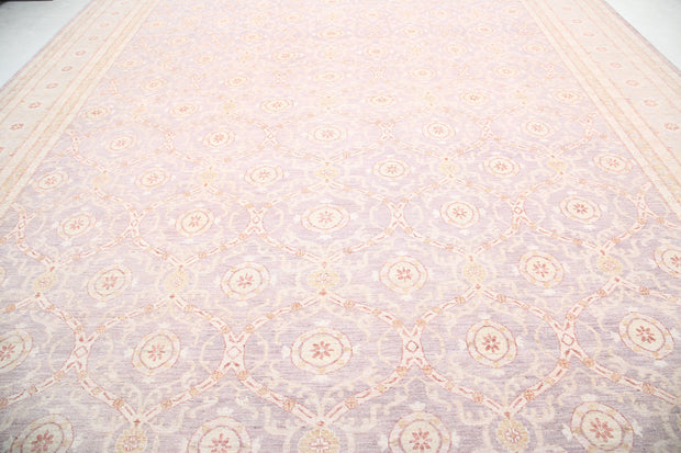 Hand Knotted Serenity Wool Rug 13' 11" x 18' 9" - No. AT42821