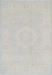 Hand Knotted Serenity Wool Rug 6' 0" x 8' 6" - No. AT18127