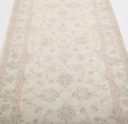 Hand Knotted Serenity Wool Rug 3' 5" x 12' 8" - No. AT92298