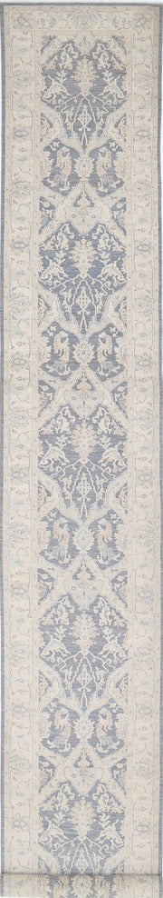 Hand Knotted Serenity Wool Rug 3' 3" x 25' 10" - No. AT94590