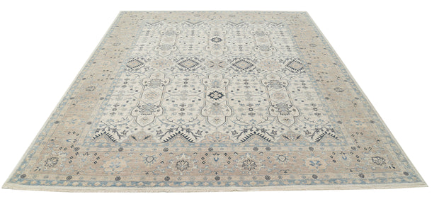 Hand Knotted Serenity Wool Rug 8' 0" x 9' 5" - No. AT17847