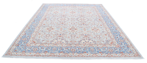 Hand Knotted Fine Ariana Tabriz Wool Rug 8' 10" x 11' 4" - No. AT86599