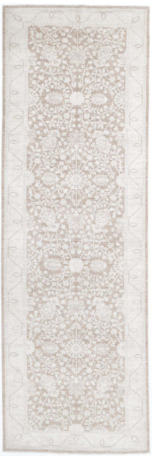 Hand Knotted Fine Serenity Wool Rug 4' 0" x 13' 5" - No. AT31041