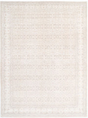 Hand Knotted Fine Serenity Wool Rug 10' 3" x 13' 8" - No. AT74610