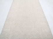 Hand Knotted Fine Serenity Wool Rug 4' 9" x 14' 8" - No. AT57923