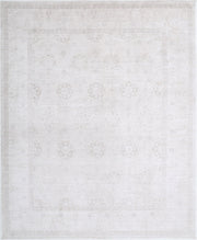 Hand Knotted Fine Serenity Wool Rug 7' 11" x 9' 9" - No. AT15360