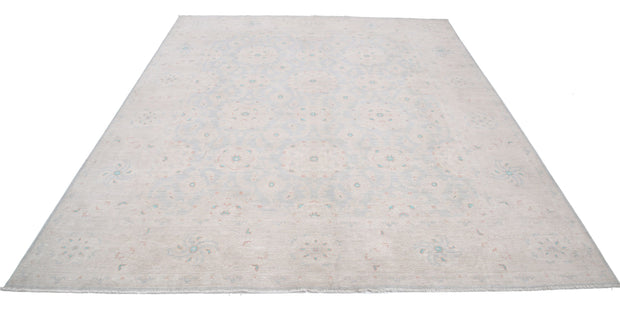 Hand Knotted Fine Serenity Wool Rug 8' 0" x 9' 5" - No. AT97076
