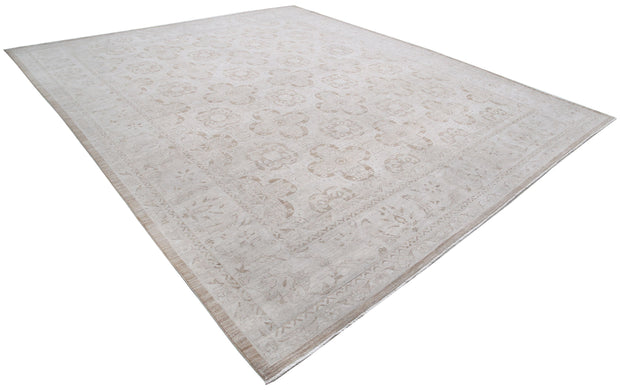 Hand Knotted Fine Serenity Wool Rug 12' 0" x 13' 11" - No. AT89050