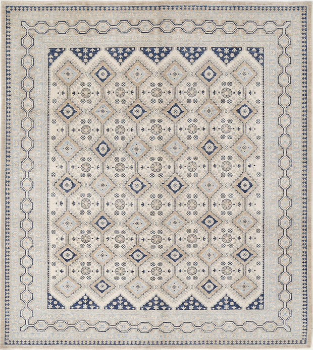 Hand Knotted Serenity Wool Rug 8' 3" x 9' 2" - No. AT91678