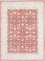 Hand Knotted Fine Ziegler Wool Rug 7' 10" x 10' 8" - No. AT21514