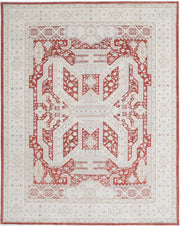 Hand Knotted Fine Ziegler Wool Rug 8' 11" x 11' 5" - No. AT40741