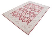 Hand Knotted Fine Ziegler Wool Rug 5' 11" x 8' 8" - No. AT94031