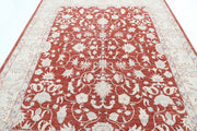 Hand Knotted Fine Ziegler Wool Rug 7' 11" x 9' 8" - No. AT68885