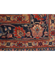 Hand Knotted Antique Persian Tabriz Wool Rug 9' 0" x 12' 3" - No. AT47348