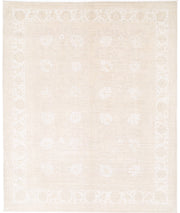 Hand Knotted Fine Serenity Wool Rug 8' 2" x 9' 10" - No. AT58375
