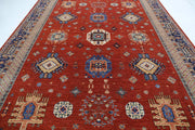 Hand Knotted Nomadic Caucasian Humna Wool Rug 10' 0" x 13' 5" - No. AT39616