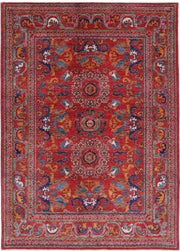 Hand Knotted Nomadic Caucasian Humna Wool Rug 5' 0" x 7' 1" - No. AT55113