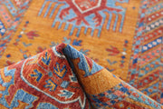 Hand Knotted Nomadic Caucasian Humna Wool Rug 2' 8" x 5' 9" - No. AT75719