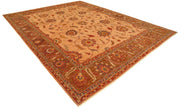 Hand Knotted Nomadic Caucasian Humna Wool Rug 10' 8" x 13' 10" - No. AT82416