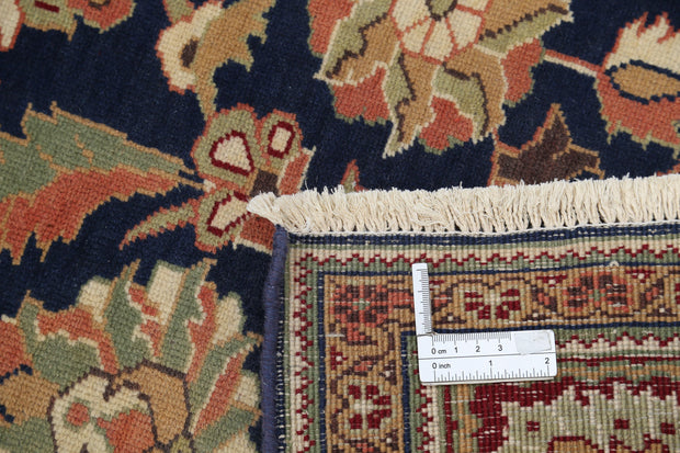 Hand Knotted Vintage Turkish Kayseri Wool Rug 6' 7" x 9' 11" - No. AT74344