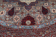 Hand Knotted Mamluk Wool Rug 9' 1" x 9' 4" - No. AT23022