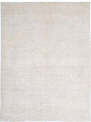 Hand Knotted Oushak Wool Rug 11' 4" x 15' 3" - No. AT17574