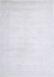 Hand Knotted Oushak Wool Rug 8' 5" x 11' 10" - No. AT81447
