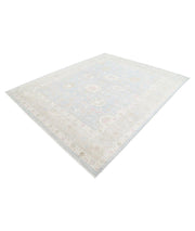 Hand Knotted Oushak Wool Rug 8' 1" x 9' 10" - No. AT25611