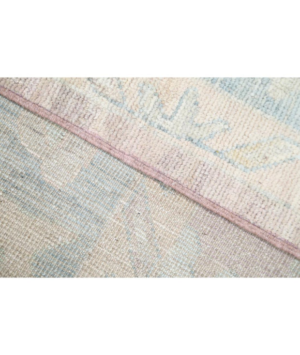 Hand Knotted Oushak Wool Rug 9' 3" x 11' 10" - No. AT86737