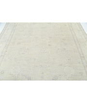 Hand Knotted Oushak Wool Rug 7' 11" x 9' 3" - No. AT78909