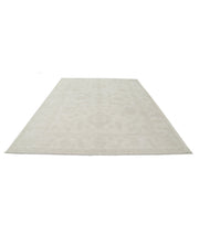 Hand Knotted Oushak Wool Rug 8' 9" x 11' 8" - No. AT19840