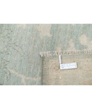 Hand Knotted Oushak Wool Rug 9' 5" x 13' 2" - No. AT18239