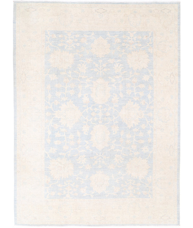 Hand Knotted Oushak Wool Rug 8' 9" x 11' 8" - No. AT85391