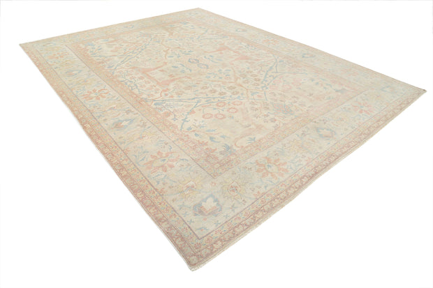 Hand Knotted Sultanabad Wool Rug 9' 8" x 12' 7" - No. AT66639
