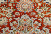 Hand Knotted Masterpiece Persian Tabriz Fine Wool & Silk Rug 12' 10" x 19' 6" - No. AT27948