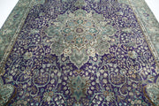 Hand Knotted Vintage Persian Tabriz Wool Rug 9' 6" x 12' 5" - No. AT34665