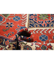Hand Knotted Tribal Kazak Wool Rug 6' 9" x 9' 9" - No. AT86821