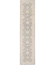 Hand Knotted Tribal Kazak Wool Rug 4' 1" x 19' 10" - No. AT15188