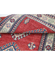 Hand Knotted Tribal Kazak Wool Rug 2' 10" x 4' 11" - No. AT83769