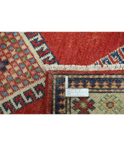 Hand Knotted Tribal Kazak Wool Rug 3' 0" x 4' 9" - No. AT69721