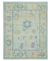 Hand Knotted Turkey Oushak Wool Rug 7' 9" x 10'  - No. AT95225