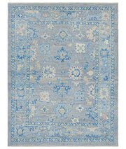 Hand Knotted Turkey Oushak Wool Rug 7' 11" x 10' 2" - No. AT62555